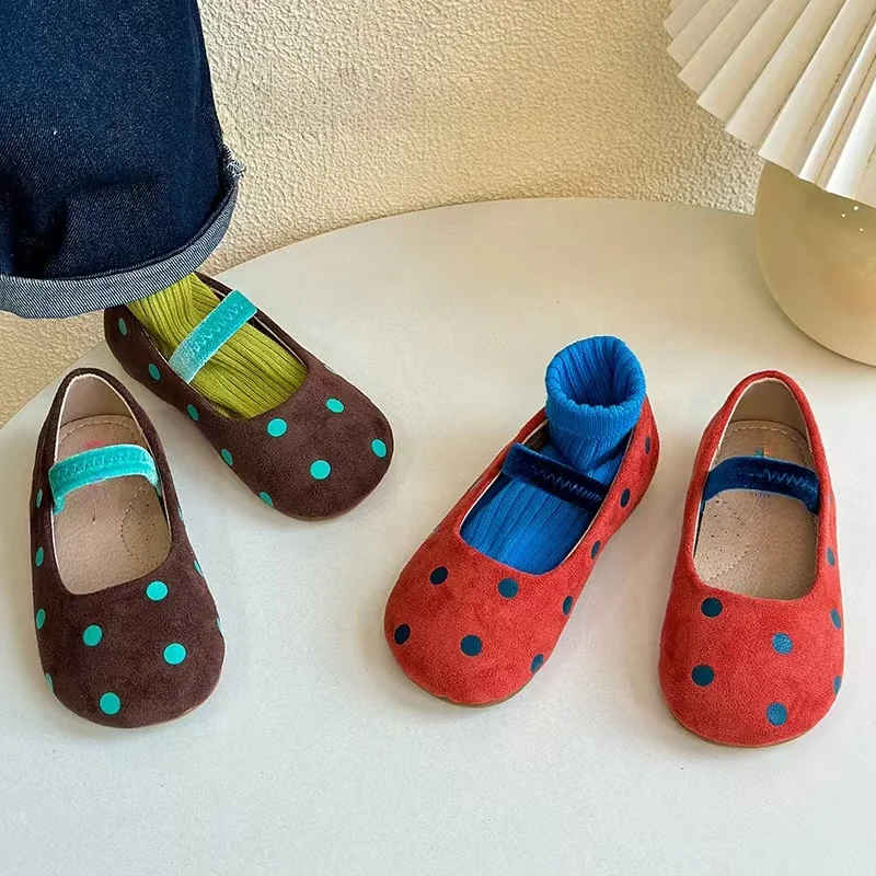 Girls Summer Ballet Flats Soft Sole Toddler Shoes