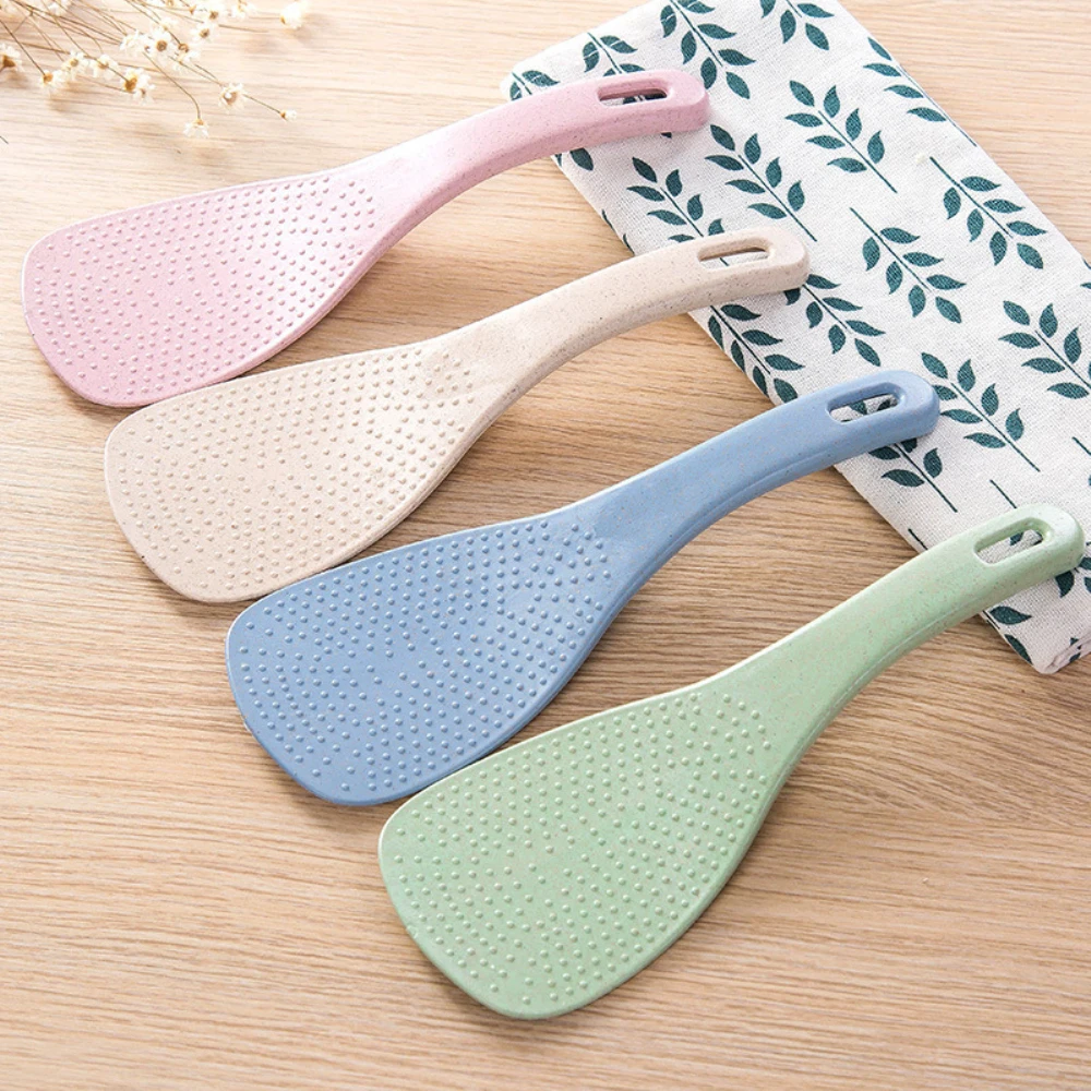 Rice Shovel Heat Resistant Non Stick Rice Paddle Food Grade Spoon Kitchen Supplies Rices Serving Spoons Plastic plastic rice spoon