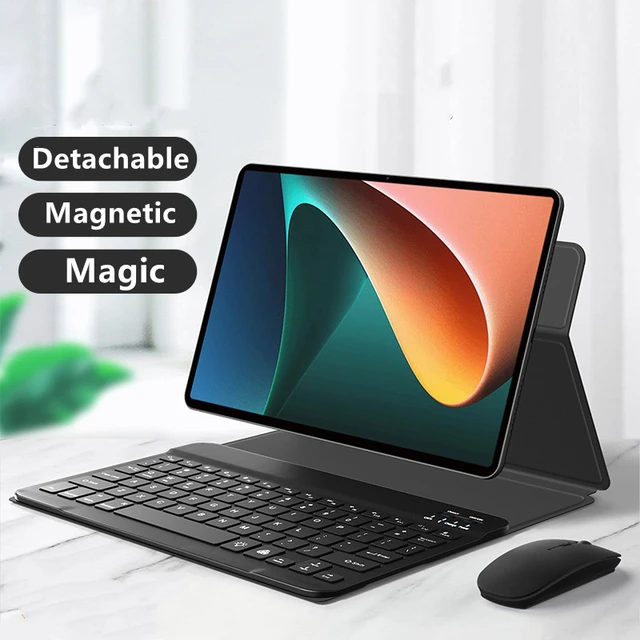 Juste de clavier magnétique pour Xiaomi Pad 5 Pro, étui pour Xiaomi Mi Pad  5 Pro 12, 4, russe, français, 12.4 - AliExpress