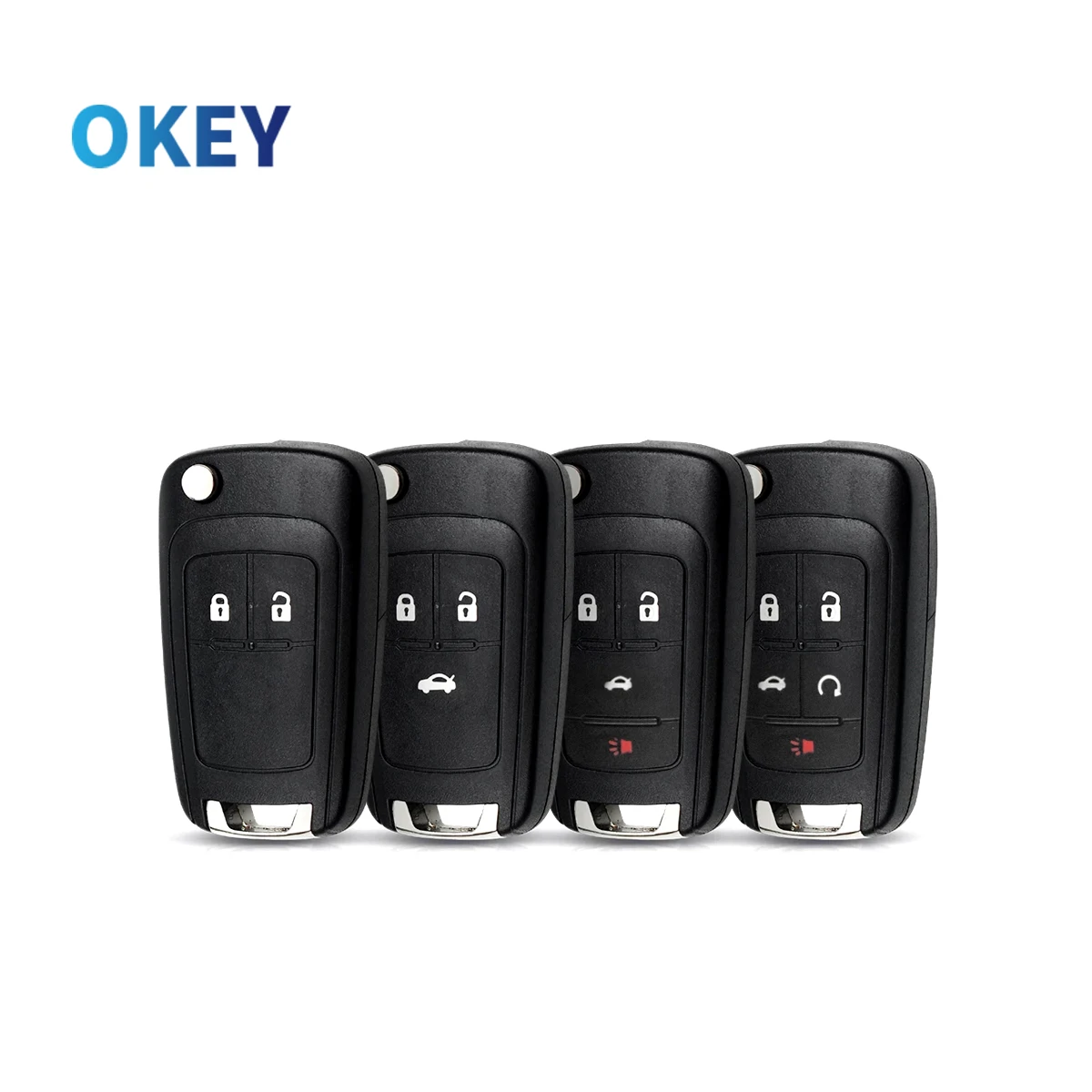 Okey Remote Car Key Shell per Chevrolet Cruze Epica Lova Camaro Impala Fit Astra J Corsa E Insignia Zafira C 2 3 4 5BT Cover Cas - S7e464cbb7c5b485197720d1505560184X