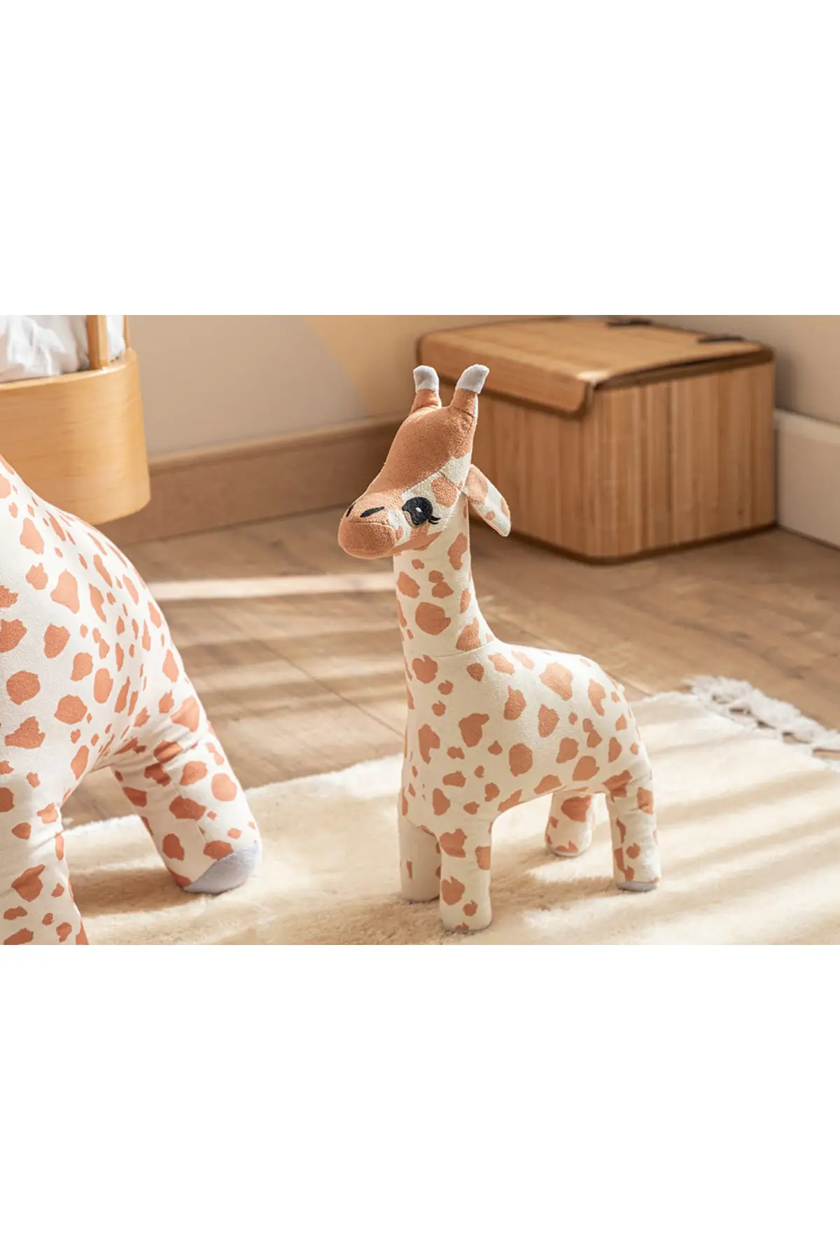 

Mini Giraffe Decorative Crunker 40x20 Cm Beige Polyester Eru Baby & Kids Pillow and Case Home Textile & Furniture