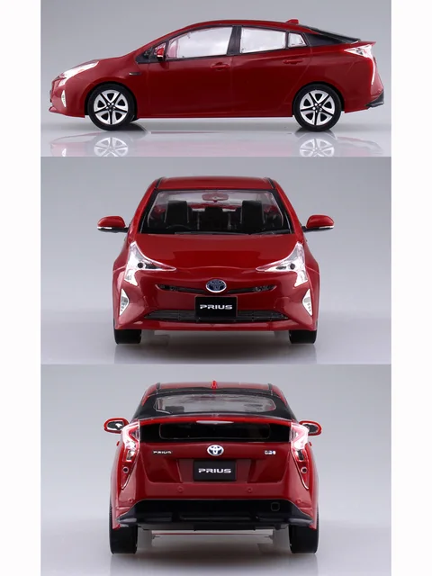 非売品ミニカーです。赤色プリウスタイヤのゴムないです。 トヨタ新型プリウスミニカー - メルカリ