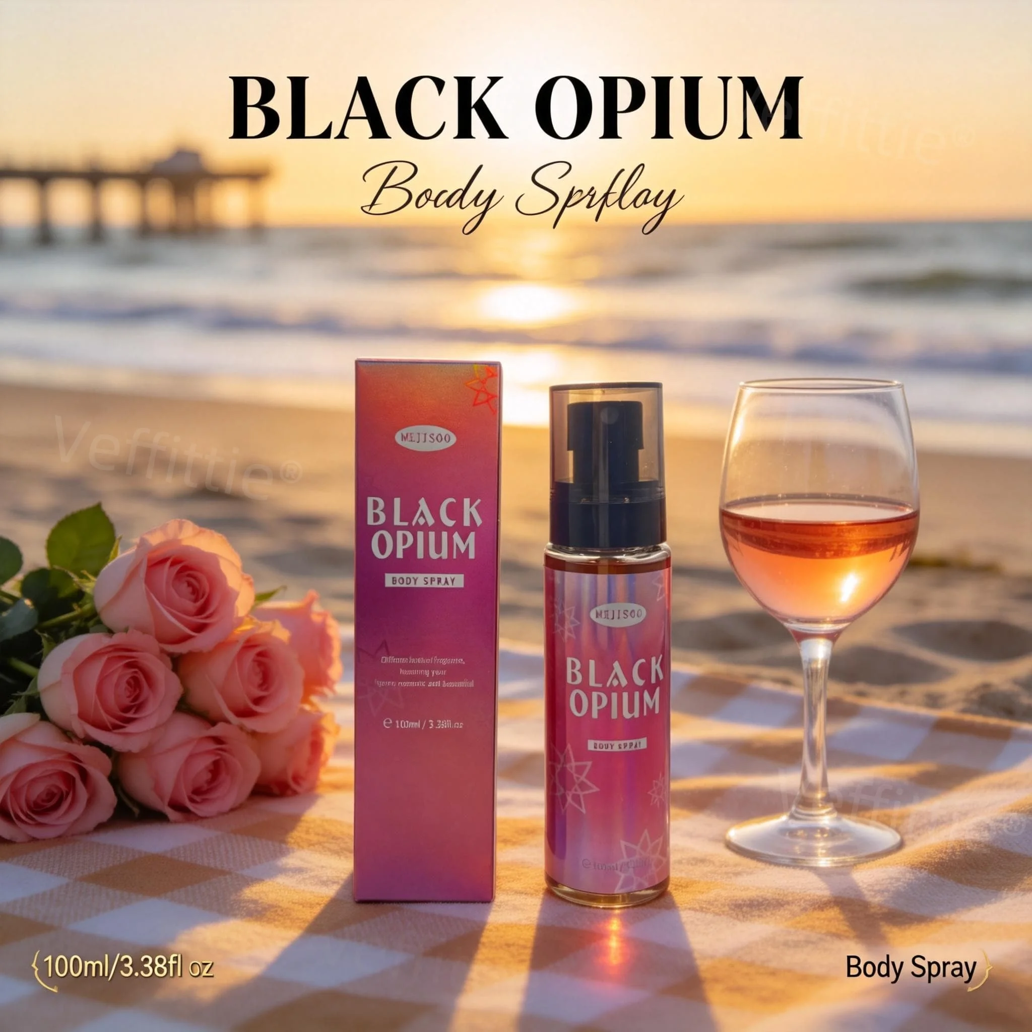 Luxe Noir Blumiges Holziges Körperspray Lang Anhaltender Duft_voghion.com