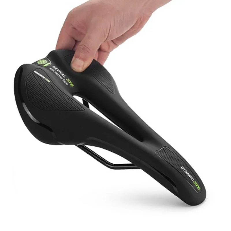 Ultraleichter Fahrradsattel MTB Rennrad Bequemes Sitzkissen PU-Leder Atmungsaktiver hohler Fahrradsattel Fahrradzubehör – Detail 6