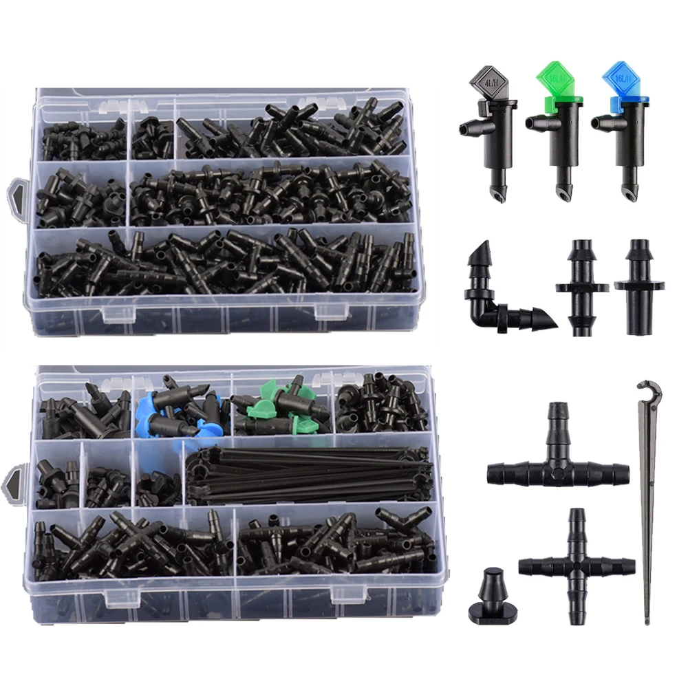 Lot De 200 Connecteurs Barbelés Siples Pour Tube De 4/7 , Raccord D