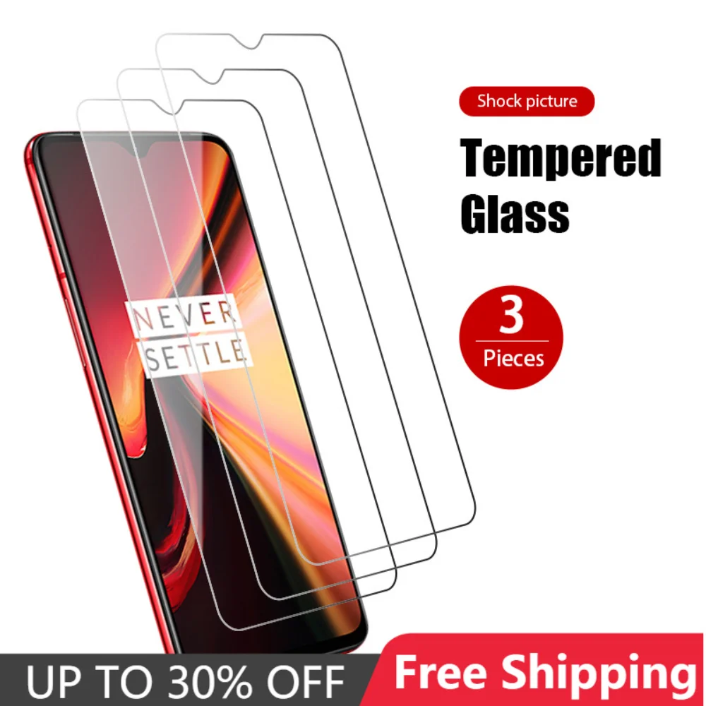 

Tempered Glass For Oneplus Nord N100 N10 5G 1/2/3Pcs Protective Glass For Oneplus 3 3T 5 5T 6 6T 7 7T 8T