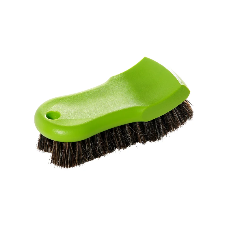 Long Bristle Horse Hair Leather Cleaning Brush for Car Interiors