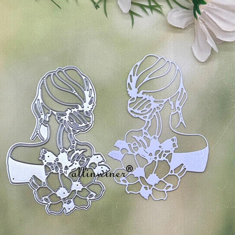 

Bride and groom bouquet Metal Cutting Dies Stencils For DIY Scrapbooking Decorative Embossing Handcraft Die Cutting Template