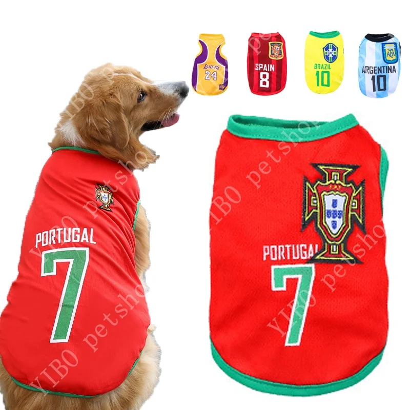 

Sport Style Dog Clothes Breathable Dog Shirts For Dogs T-shirt