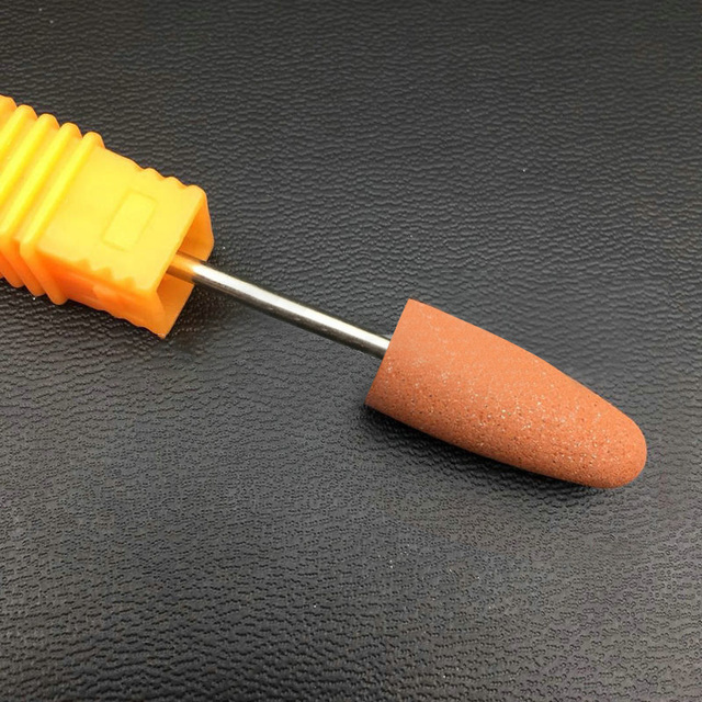 Nail Drill Bit Rubber Manicure Drills Electric Rotary Mills Cutter Cuticle Polishing Tools Nail Art Machine Accessories