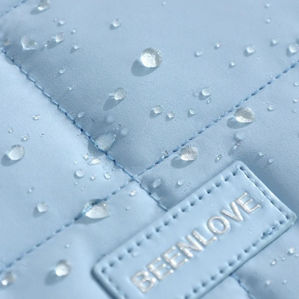 14/15.6inch Quilted Tablet Bag Shockproof Ultralight Travel Tablet Sleeve Solid Color Wear-resistant Tablet Protection Cases