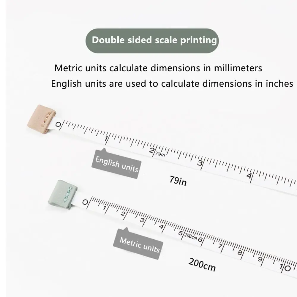Soft Tape Measure 1.5 Meter Double Scale Retractable Body Sewing Flexible Ruler Portable Woodworking Accessories tape measure,measuring tape,measuring ruler