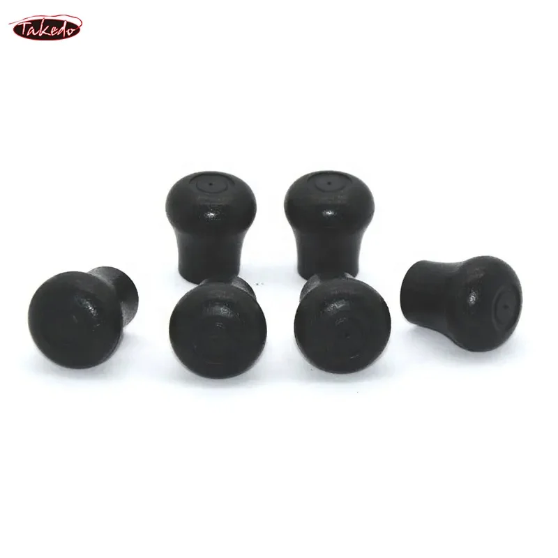 TAKEDO QBC Butt Caps Gimbal Covers Rubber Butt Ends Rod Building Protect  DIY Repair Components Fishing Rod