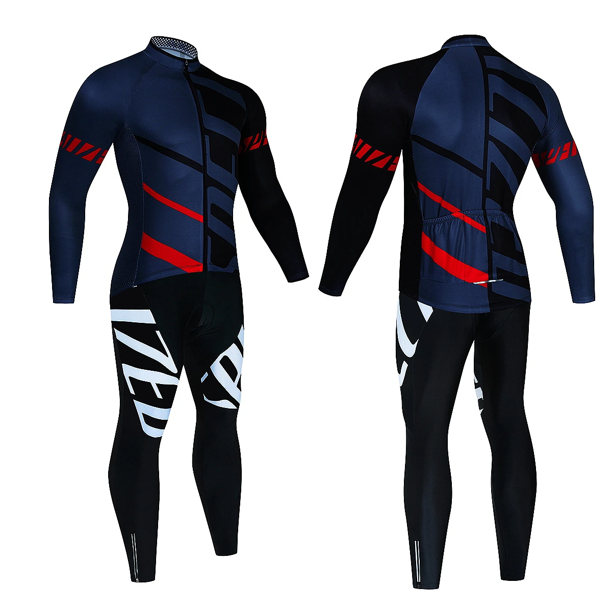 Description Picture 6 of item2024 Pro Winter Thermal Fleece Cycling Jersey Sets Long Sleeve Bicycle Clothing MTB Bike Wear Maillot Ropa Ciclismo Cycling Suit
