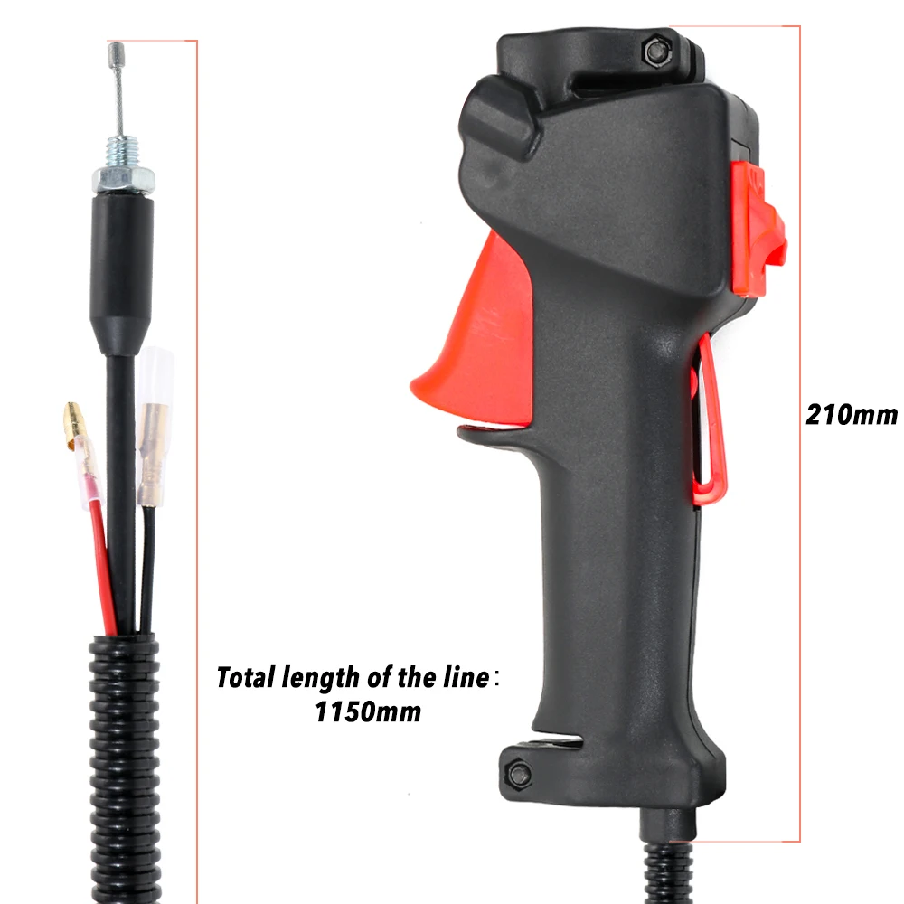 Lawn Mower Parts Switches Trimmer Brush Cutter Handle Switch Throttle Trigger Ca