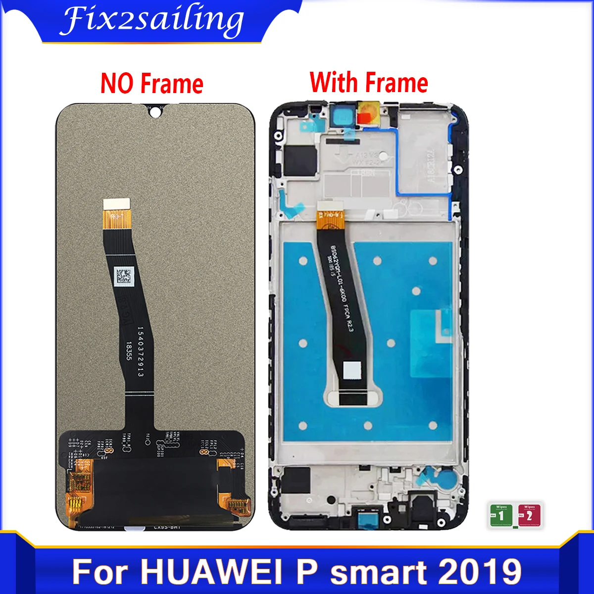 AAA + качественный ЖК-дисплей с рамкой для Huawei P Smart 2019 дисплей сенсорным экраном