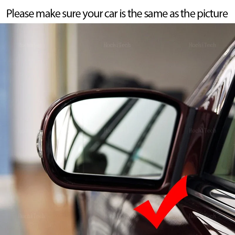 Spiegelglas Mercedes R230 links en rechts