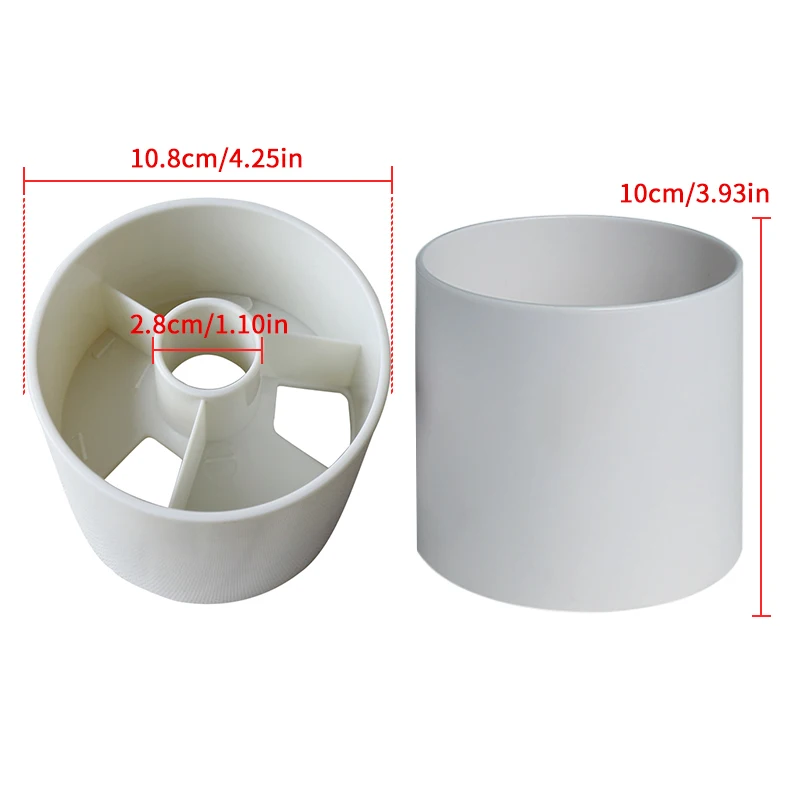 Golf Hole Cup 15cm 10cm Plastic White Golf Putting Green Hole-Cup Cover Ring Golf Course Practice Putting Trainer Drop Ship 3