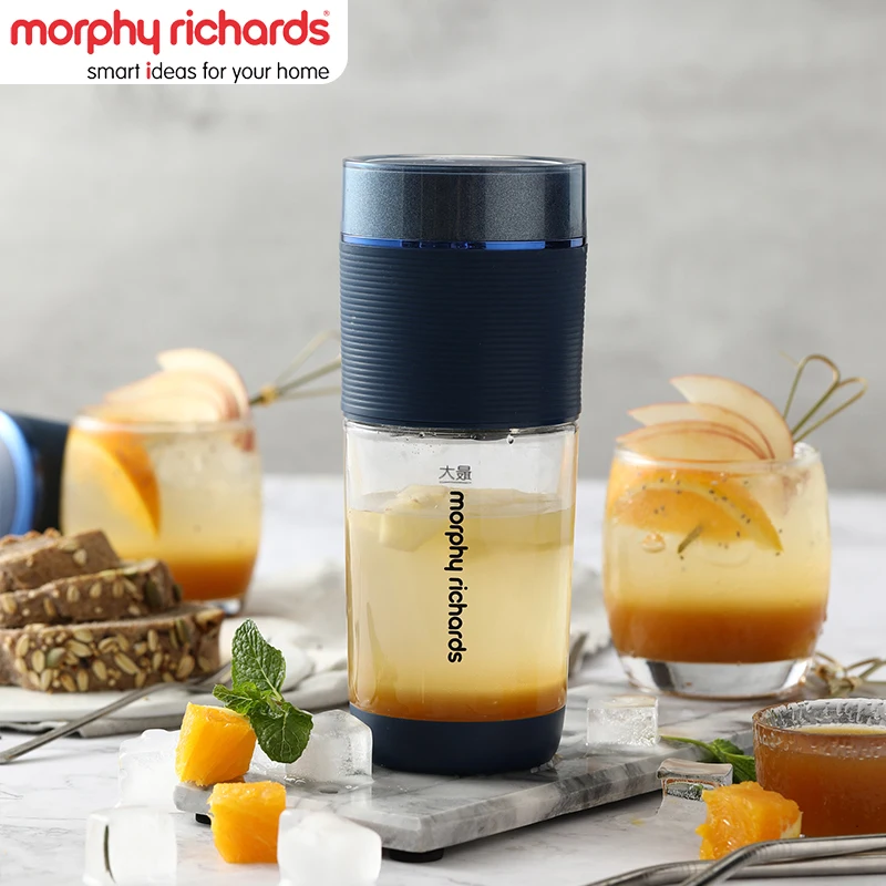 

Morphy Richards MR9801 Portable Juicer Cup 250ML Fresh Fruit Squeezer 1200mAh Wireless Juice Blender 15000RPM Stirring Mixer