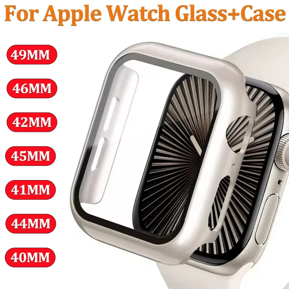 Premium Tempered Glass and Protective Bumper Case