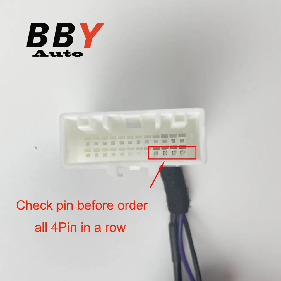 Interface Récupération Caméra De Recul D'origine Toyota Connecteur 4 Broches ⇒ Commander Maintenant