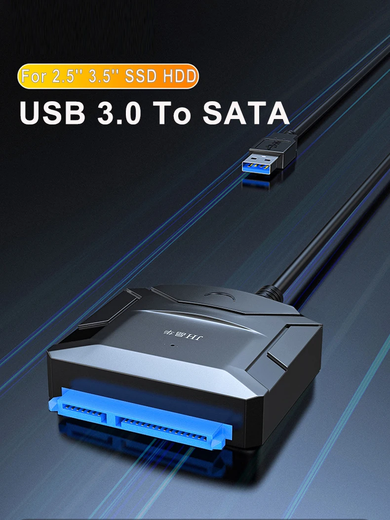 SATA para USB 3.0 cabo adaptador para