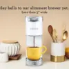 NEW K-Mini Plus Single Serve K-Cup Pod Coffee Maker, Matte White 3