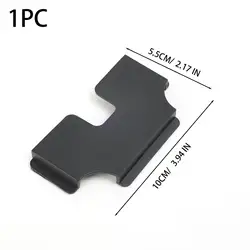 Sun Visor Card Organizer and Temporary Parking Ticket Holder (1pc black)