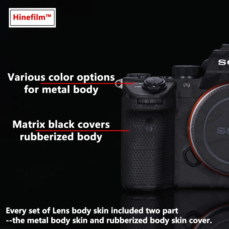 Câmera Vinil Decalque Pele Anti Risco Envoltório Capa para Sony A7riii A7iii Câmera 3m Premium Anti Risco Tribunal Envolve Cases A7m3 A7r3 - Image 5
