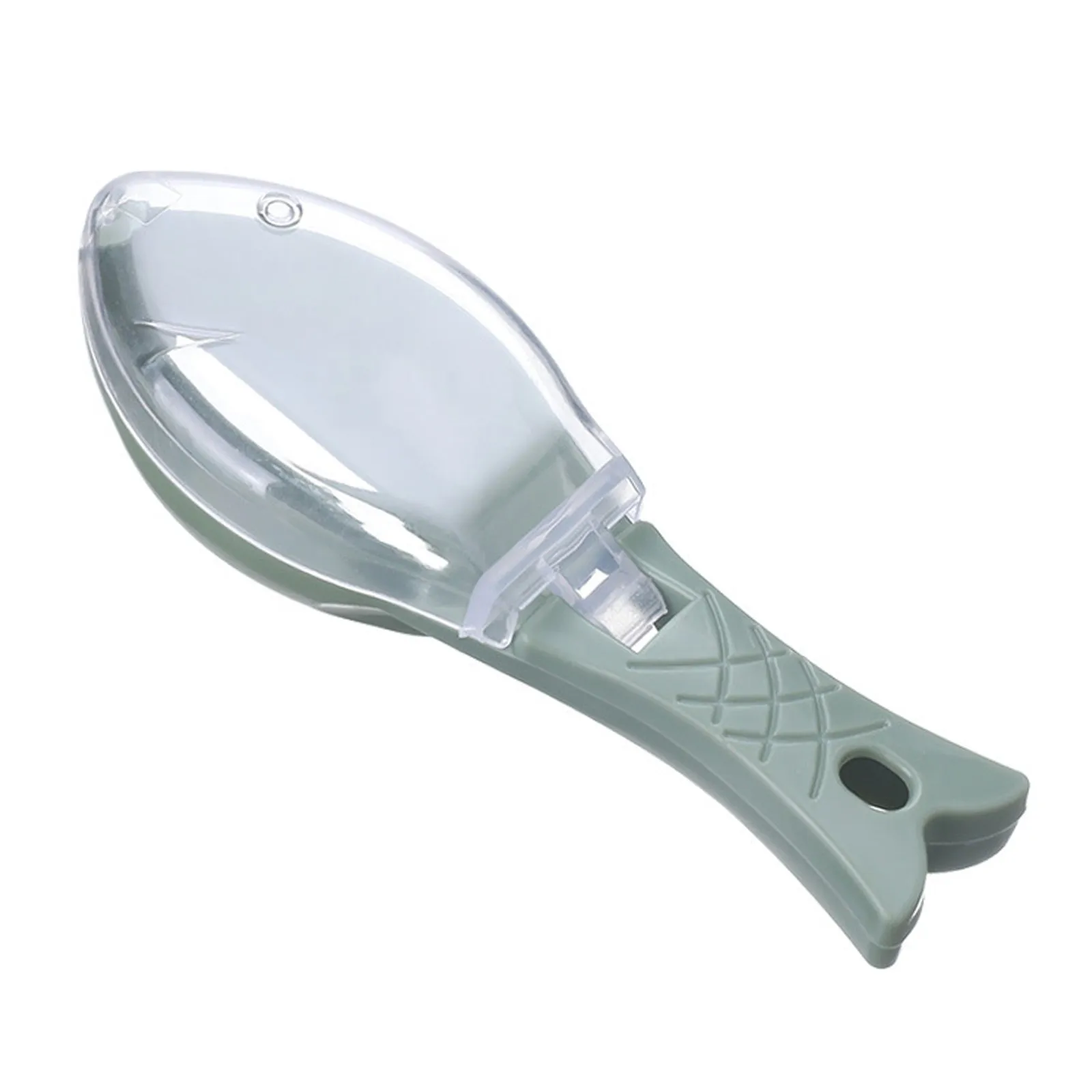 Fish Scale Scraper Fish Brush Scraping Fish Scale Brush Grater Quick Disassembly Knife Cleaning Peeling Skin Scraper Scaler With Cover