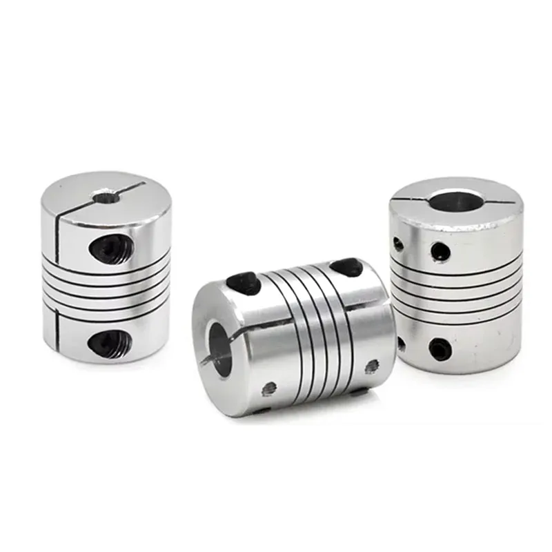 Giunto Elastico A Prugna In Lega Di Alluminio 10mm-12mm Per Motori Passo-Passo - Foto 2