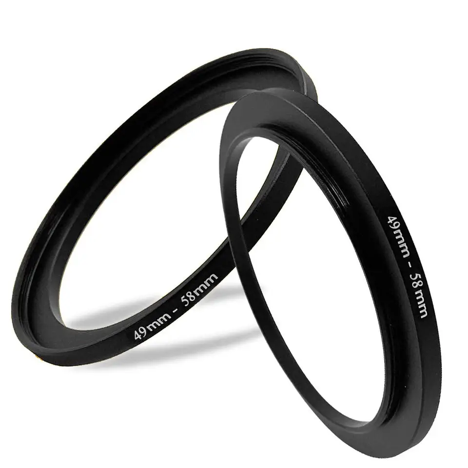 49-58mm Metal Step Up Lens Filter Converting Adapter Ring 49mm-58 E49-E58 Japan