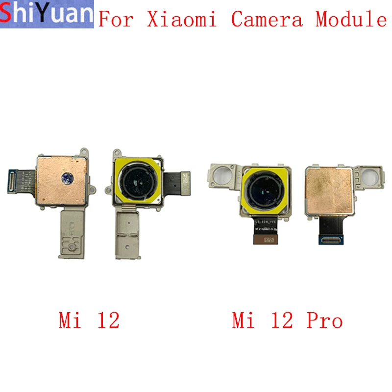 

Back Rear Front Camera Flex Cable For Xiaomi Mi 12 Pro Main Big Small Camera Module Repair Parts