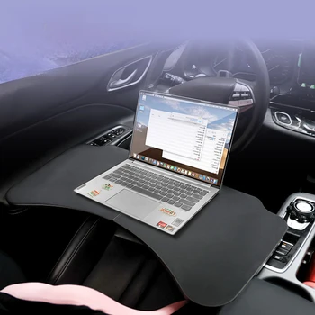 Vassoio per auto Tavolo pieghevole per conducente automatico Sedile portaoggetti Scrivania per laptop Bevande per accessori interni Vassoio pieghevole Portabicchieri per alimenti