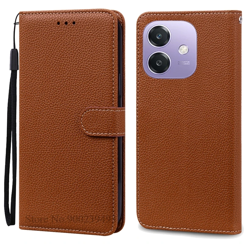 Leather Flip Wallet Phone Case - Elegant Protective Cover, Stylish Coque s Shell