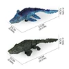 2.4G Simulation RC Crocodile Swinging Dragon High Speed Remote Control Mosasaurus Water Toys Kids Toys Boys Outdoor Game Gifts 6