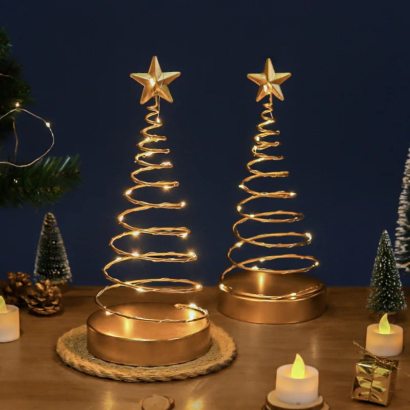 

European Style Iron Spiral Decorative Ornaments With Lights, Light Luxury Creative Home, Living Room, Bedroom Handicrafts