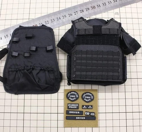 1/6 Scale Tactical Vest Olive For 12" Hot Toys Figure Body 