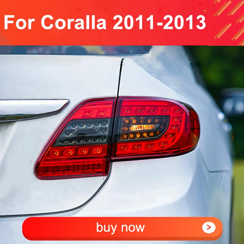 

LED Tail Light for Toyota Corolla 2011 2012 2013 Left and Right side LED Tail Lamp Running Light Reverse Lamp