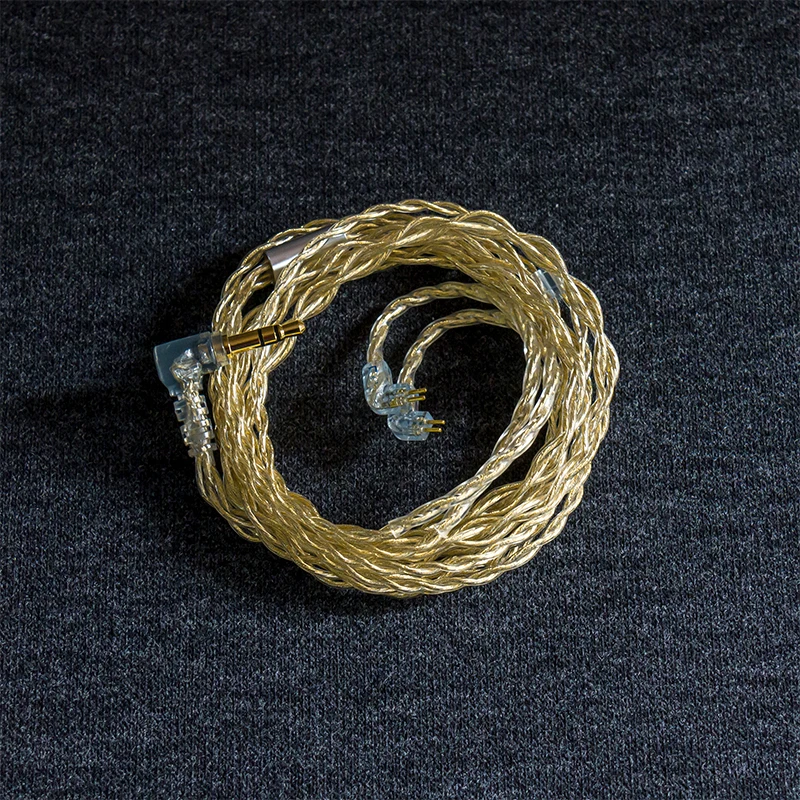 

shuoer M12/13 | 0.78mm dual-pin balanced shielded gold plated monocrystalline silver 3.5/4.4mm PVC connector IEM headphones
