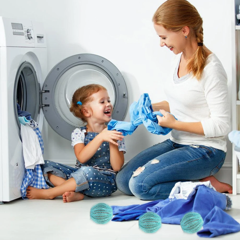 12-36pcs Pet Hair Removal Washing Machine Balls,Reusable Lint Catcher Laundry Ball Keeps Clothes & Bedding Fur-Free Hair Filter