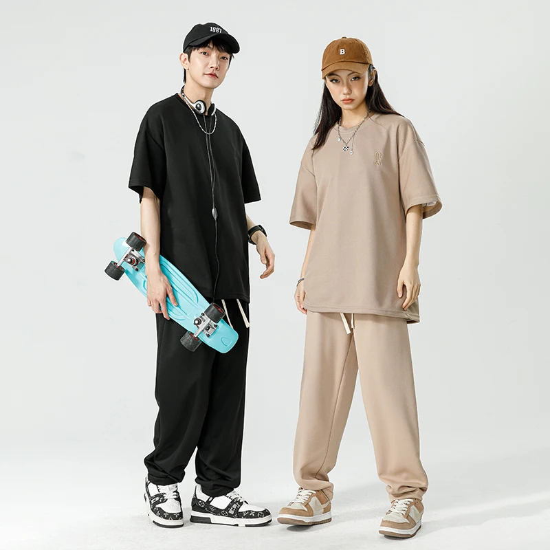Summer Men's Casual Sets Men's Clothing Sportswear Sweatshirt T-shirt + Short Sportswear Jogger Male Fashion Tracksuits Hombre