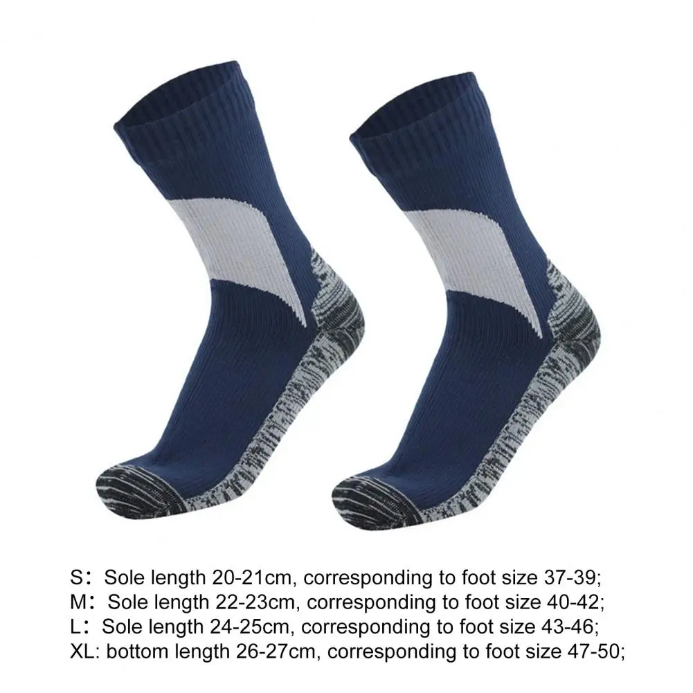 Waterproof Socks Breathable Waterproof Hiking Wading Camping Winter Skiing Socks Outdoor Riding Snow Warm