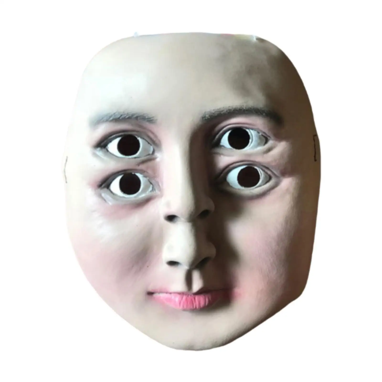 Halloween Four Eyes Mask Decor Creative Latex Dance Makeup Props for Fancy Dress Stage Performance Haunted House Easter Carnival Halloween Four Eyes Mask Decor Creative Latex Dance Makeup Props for Fancy Dress Stage Performance Haunted House Easter Carnival