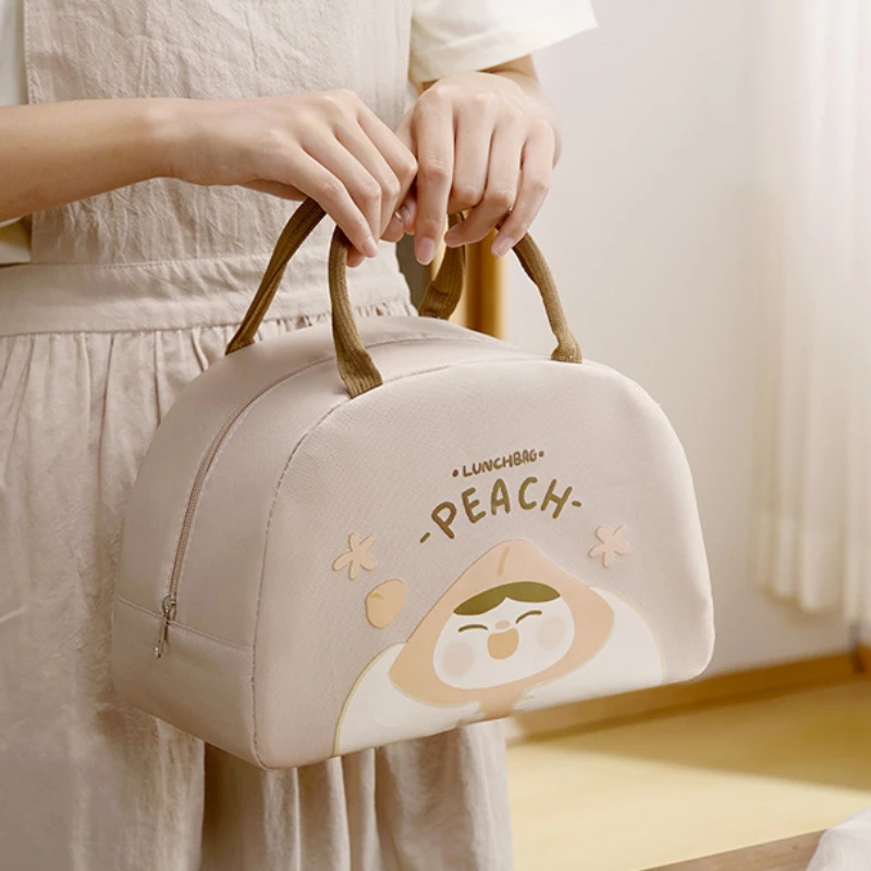 Insulated Lunch Bag, Refrigerated Bag, Portable Lunch Box, Bento Tote Bag, Food Picnic Bag, Food Insulation Bag