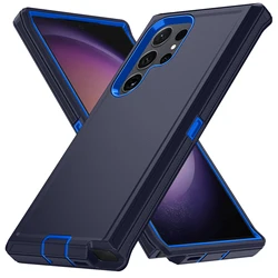 Armor Shockproof Defender Phone Case with Hard PC+TPU Back Cover - Galaxy note 20ultra (15)