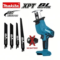 Makita Cordless Reciprocating Saw Adjustable Speed 3100SPM Electric Saw Wood Metal PVC Pipe Cutting Tool Fit Makita 18V Battery