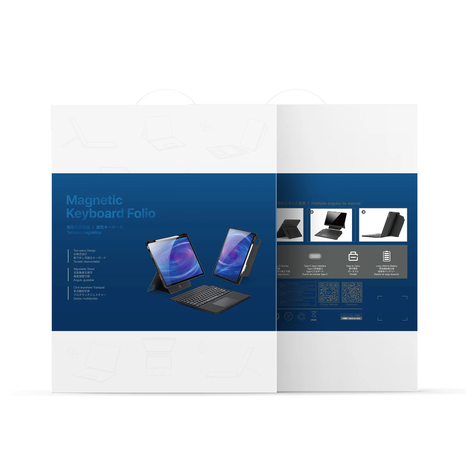 Tablet Keyboard Case for Galaxy Tab