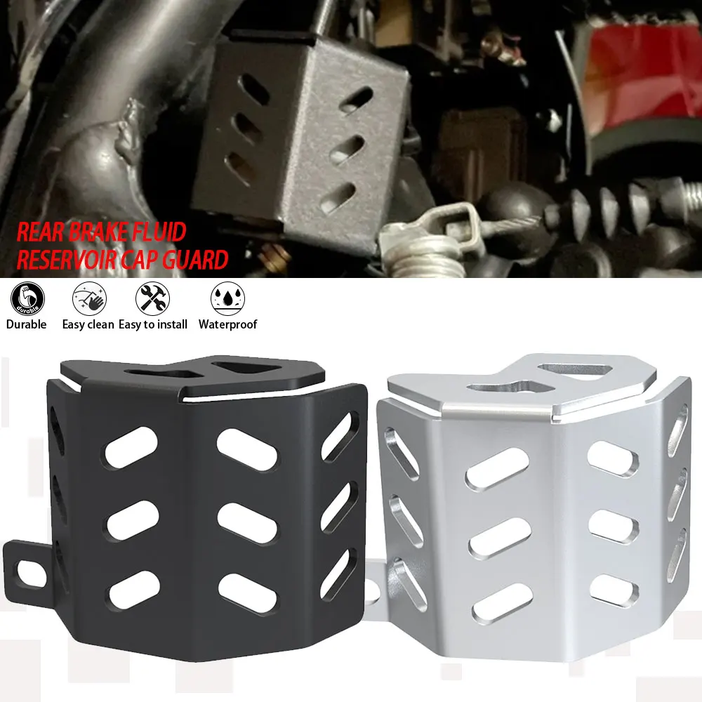

New For Royal Enfield Himalayan 400 411 2016 2017 2018 2019 2020 2021 2022 CNC Motorcycle Rear Brake Fluid Reservoir Guard Cover