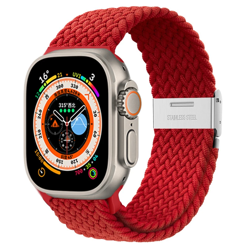 Braided Solo Loop Bracelet Strap
